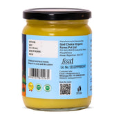 Premium Full Moon A2 Desi Cow Ghee By God Choice Organic Farms | High In Protein Fiber Healthy Desi Ghee For Baking & Dishes | (500ml) 16.9 Ounce | Jar Pack